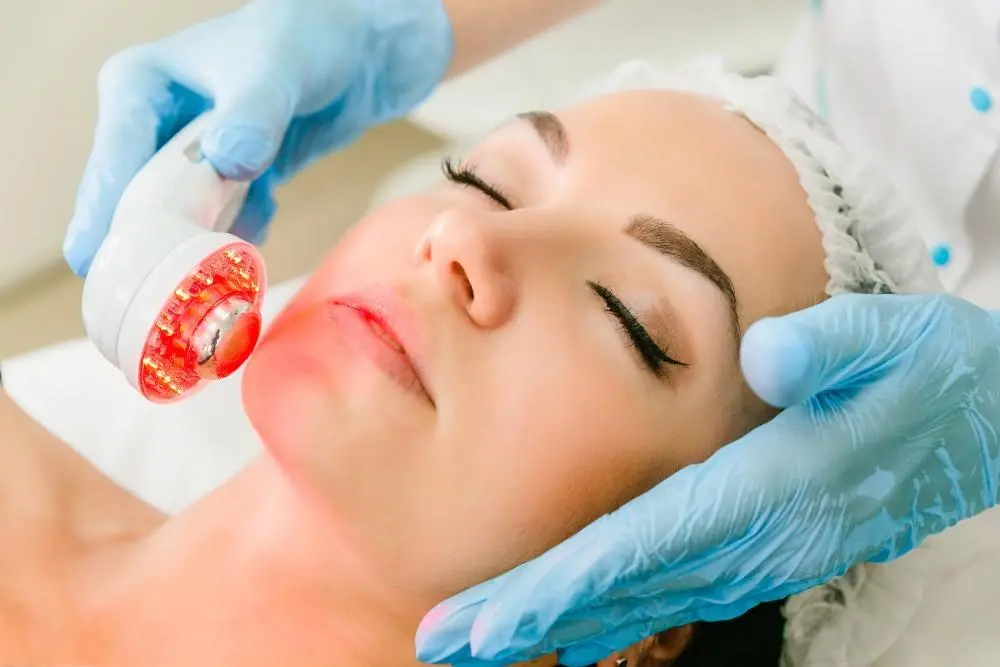 woman having non-surgical Morph8 treatment Wiltshire